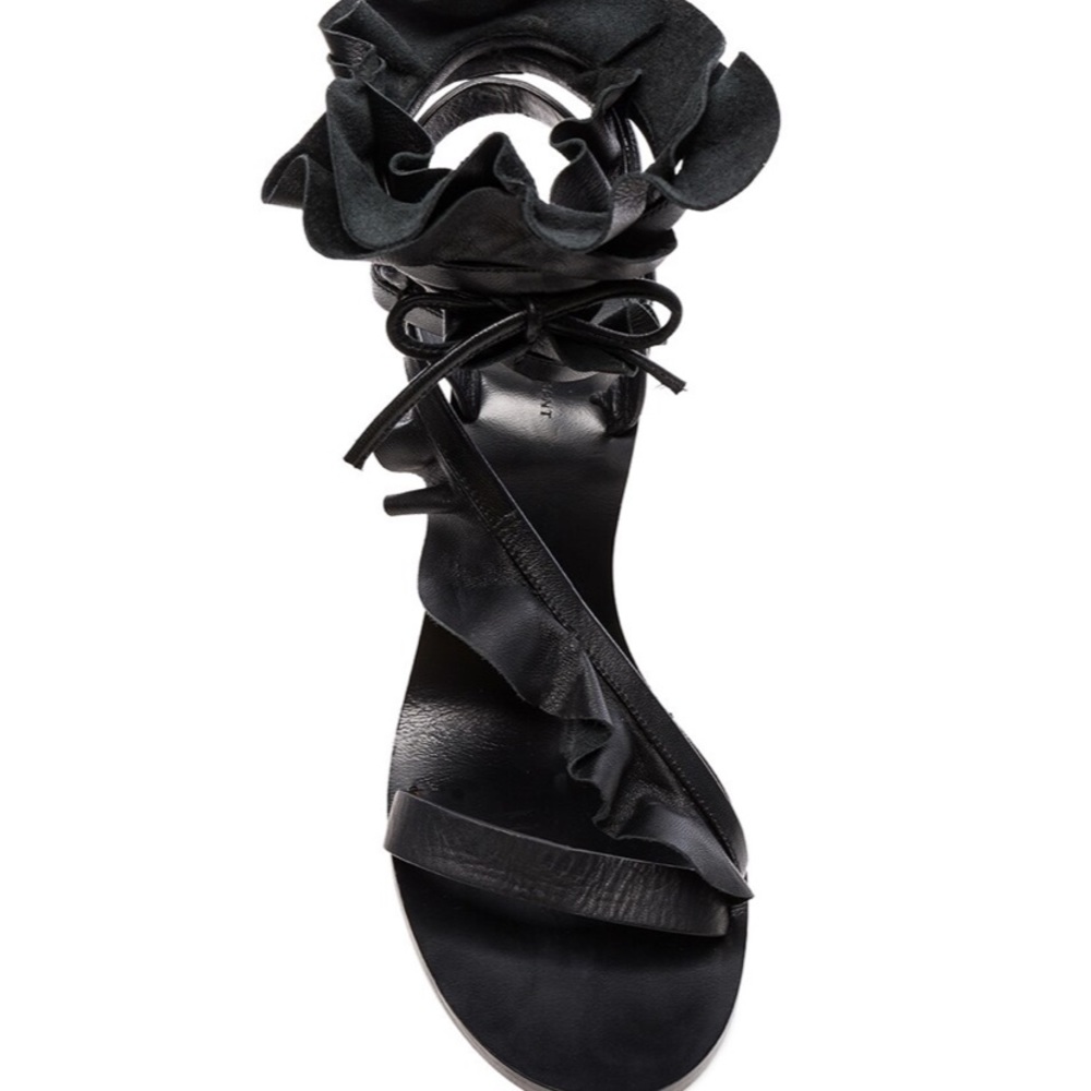 Designer straps heels!!!! Barely worn - lovely shoes!! - Picture 4 of 4